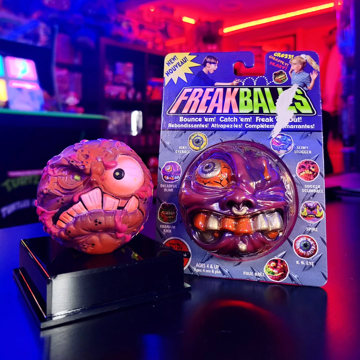 FREAKBALLS HYPE👀

#vintagetoys #vintagetoycollector #toycollecting #toycollector #toycommunity #the80s #nostalgic #nostalgia #80s #80snostalgia #imissthe80s #vintagetoy #bootleg #bootlegtoys #knockoff #knockofftoys #ko #daveitsme #chicagotoyshow #kanecountytoyshow #madballs #freakballs